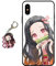 Staremeplz Hülle für iPhone X/iPhone XS Anime Handyhülle [Mit Schlüsselbund] Cartoons Silikon Sanft Bumper Case Hülle für iPhone X/iPhone XS