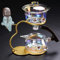 XIALON Service à thé automatique en verre avec théière magnétique pour la maison Kung Fu