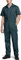 CQR Men's Short Sleeve Zip-Front Coverall, Twill Stain & Wrinkle Resistant Work Coverall, Action Back Jumpsuit with Multi Pockets, Twill Green, XL Long