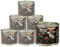 Dehner Wild Nature Katzenfutter Hochmoor, Nassfutter getreidefrei, für ausgewachsene Katzen, Ente / Pute, 6 x 200 g Dose (1.2 kg)