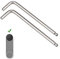 Screwdriver Replacement for Doorbell Tools Key Wrench Compatible with Google Nest Doorbell-Wired Video Doorbell, Premium Hex Key Allen Wrench, L Shape, Screwdriver Tool, 2 Pack