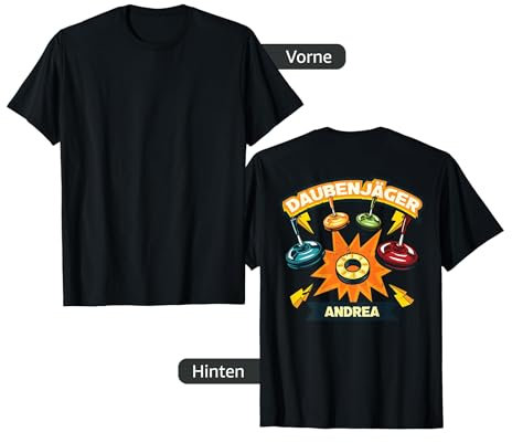Daubenjäger Andrea Stockschütze Asphaltstock Stocksport T-Shirt
