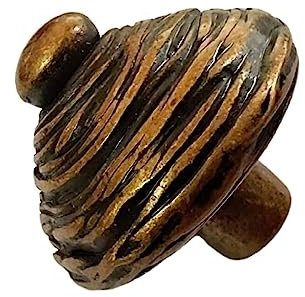 PILYON Knauf Für Schrank 2 Stück Antik-Silber-Garderoben-,Schrank-,Tür- Und Schubladenknöpfe,Antik-Bronze