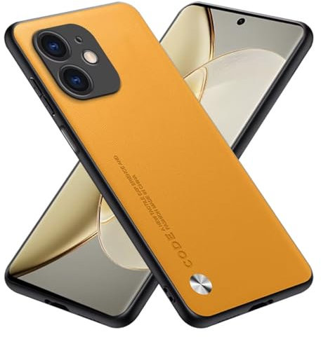 RankOne Hülle kompatibel mit iPhone 11 (6.1), Stoßfeste Silikonhülle Handyhülle - Gelb