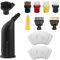 Wiseten 15 Accessoires pour Nettoyeur Vapeur Karcher Easyfix SC1 SC2 SC3 SC4 SC5, Kit de Brosses Rondes Buse Embouchure et Chiffons Serpillère pour Buse à Main