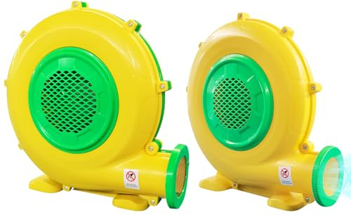 950 W + 480 W Hochleistungs-Luftgebläse für aufblasbare Sprühkabine, aufblasbares Rebound-Hausgebläse, tragbare Ventilatorpumpe mit kommerziellem Kabel für Hüpfburg