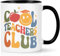 Joymaking Teacher Gifts Coffee Mug Best Teacher Gift for Birthday Christmas Thank You Gifts for Teachers Mug End of Term Present - Cool Teachers Club, 11 oz Black