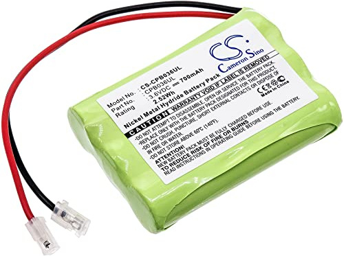 TCTK Akku 700mAh Kompatibel mit [Universal] AAA x 3 Ersetzt 60AAAM3BMU, AAA x 3