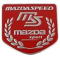MWJTWO Auto-Plakette für Maz-da MX-30 2020-2023,Kfz Zubehör Medaille 3D Badge Dekoration Rad UV-beständige Aufkleber Grillzentrum Logo Autogrillzentrum Logo,F