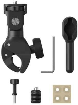 Mount Bracket, Compatible for Insta360 Ace Pro 2 Handlebar Clamp | Heavy duty claw mount, motorcycle super clip, fits Ace Pro 2 X5 X4 X3 camera accessories