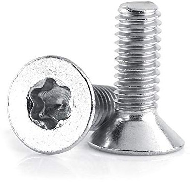 Flachkopfschrauben Edelstahl Sternschraube M4x 8mm 10mm 12mm 16mm 20mm 25mm 30mm 50 Stück, RLSB4934
