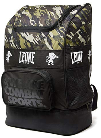 LEONE 1947 Neo Sport-Rucksack, Unisex, für Erwachsene, Camouflage-Grün, Einheitsgröße