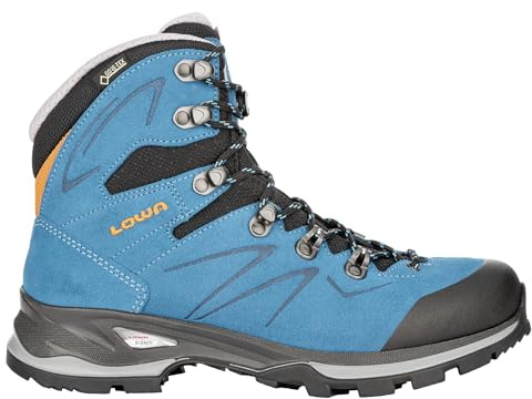 LOWA Stiefel mittel Badia GTX Ws türkis/Mandarine 41.5
