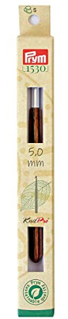Prym 223516 Woll-Häkelnadel NATURAL 5,00 mm