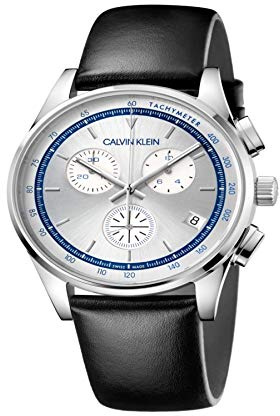 Calvin Klein Completion, Herren Completion Klassische Uhr, Schwarz, KAM271C6