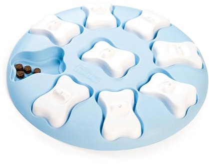 Outward Hound Nina Ottosson de Puzzle pour Chiot Puppy Smart - interactif/à friandises - Bleu