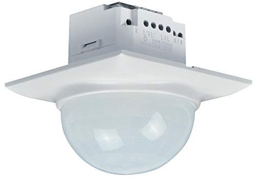 Züblin Niko 25060 Swiss Garde 360 Premium UP-Deckenmontage Bewegungsmelder 360° mit bis zu Ø 30 m Erfassungsbereich 1-Kanal Weiß