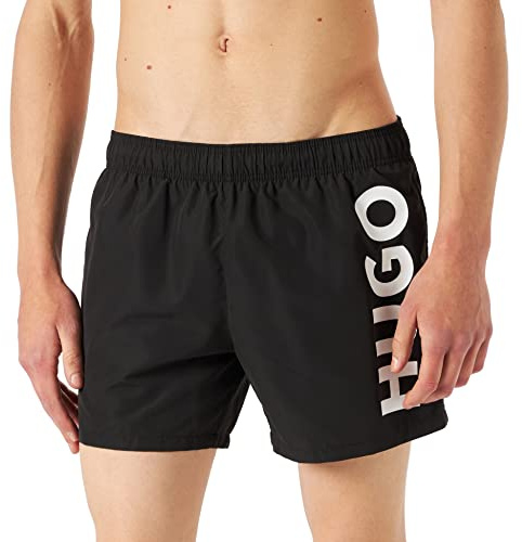 HUGO Herren Abas Badehose, New - Black1, XXL EU