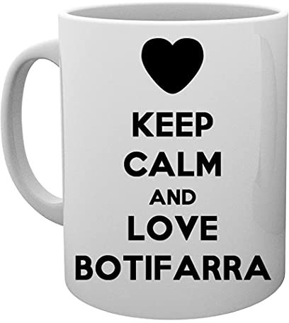 Keep Calm And Love Botifarra Taza Mug Cup