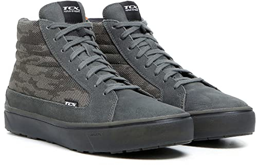 TCX Herren Street 3 Air Motorcycle Boot, Camo Green, 47 EU
