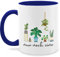 Tasse Tassen 325ml - Deko Tasse Hobby Geschenk - Nur noch eine Pflanze Garten Gärtner Geschenk Florist - 325 ml - Dunkelblau - cups mit pflanzenmotiv schokotasse plant mug fanmug kaffeetasse