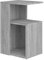 vidaXL Table d'Appoint Bout de Canapé Porte-revues Meuble de Salon Salle de Séjour Intérieur Sonoma Gris 36x30x56 cm Bois d'Ingénierie