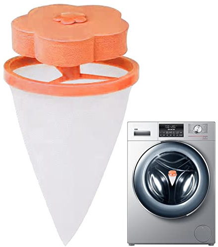 Sac En Filet À Peluches Flottant - Boule Anti Poil Machine À Laver, 1 Filtre À Cheveux Flottant Pour Machine À Laver, Pochette En Filet Pour Filtre À Cheveux, Enlever Poils D'animaux Et Peluches