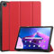 QINOUK Case for Lenovo Tab M10 Plus 3rd Gen, [Stand Feature] Ultra Thin Smart Cover with Auto Sleep Wake, PU and PC Anti-scratch Protective Case, for Lenovo Tab M10 Plus 3rd Gen-Red
