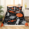 Loussiesd Kinder Basketball Bettwäsche Set Cool Sport Theme Tröster Cover Bettbezug Set Sportbasketball Bettwäsche Jungen Teens 135 x 200cm Bettbezug mit 1 Kissenbezug, Reißverschluss