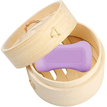 Wooden Shampoo Bar Holder with Lid, Wooden Steamer Bar Holder, Handmade Eco Friendly Soap Candy Case Box for Bathroom Shower Kitchen(10 * 7)