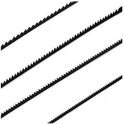 12 Stück 135 mm/5 Zoll festgesteckte Dekupiersägeblätter TPI 10/15/18/24 for Holzbearbeitung DIY (Color : 18TPI)