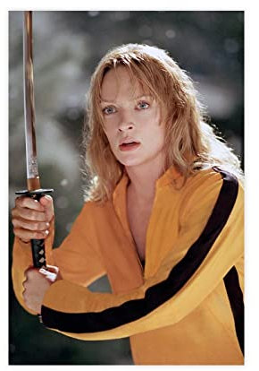 Filmposter Kill Bill 03, auf Leinwand, Schlafzimmer, Dekoration, Sport, Landschaft, Büro, Raumdekoration, Geschenk, ungerahmt, 30 x 45 cm