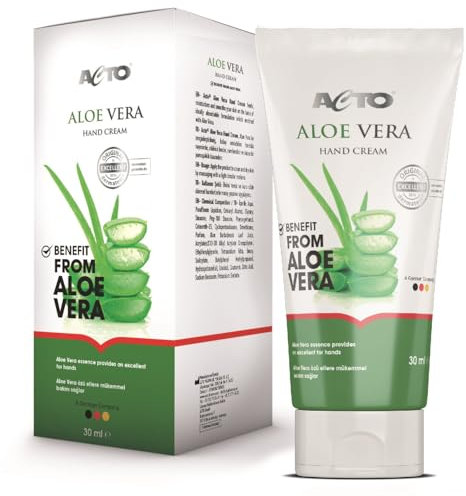 Acto® Aloe Vera Handcreme - Feuchtigkeitsspendende Handpflege (50 ml.)