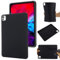 EasyShow Hülle für Apple iPad Pro 11 (2024) Ultra Dünn Hochwertiges flüssiges Silikon Case, Rutschfeste Schale, Stoßfeste Hülle mit Kabelloser Aufladung (Qi) und Kantenschutz (Schwarz)