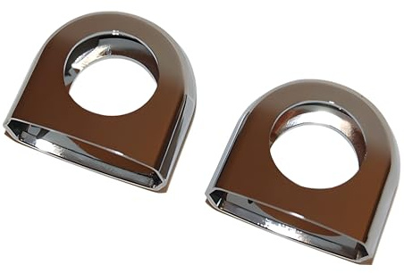 BestPrice Lenkerklemmen Satz chrom 2-teilig kompatibel mit Kreidler
