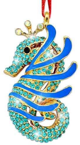 HEYINSHEN Seepferdchen Weihnachtsschmuck 035