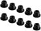 NOLOWY 10Pcs 5/8 to 3/8 Threaded Nut Screw Adapters Microphone Clip Holder Nut Thread Screw Adapter For Microphone Stand