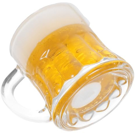 Toyvian Mini Bierglas Deko-glas Für Partys Kreative Geschenkidee Mit Duftkerze Für Geburtstage Und Besondere Anlässe Aus Hochwertigem Wachs Gefertigt Mit Kokos-mango Und Pfirsichtee-