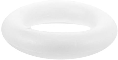 Homoyoyo Schaumstoff-Kranz Für Kreative DIY-Projekte – Styropor Ring in 21.7 * 4.4 cm Durchmesser Ideal Für Dekoration Und Bastelarbeiten – Leicht Vielseitig Und Formbar