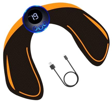 Beute -Trainer, Stimulator -Stimulator -Muskeln des Bum Trainers, EMS -Glute -Trainer, Gesäßtrainer für Muskeltoning, Heimtrainer des Heims, Hip Beauty Device - 19 Modi 25.5x20,5 cm