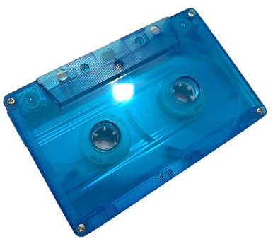 1 unid Audio Cassette Caja de Almacenamiento a Prueba de Polvo, Caja de Cinta de grabación magnética Transparente