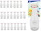 MamboCat Weck Set de 16 bocaux 530 ML 1/2 avec 16 couvercles en Verre, 16 Joints de fraîcheur 32 Pinces avec livret de Recettes Weck Bouteilles en Verre pour jus de Fruits sauces huiles