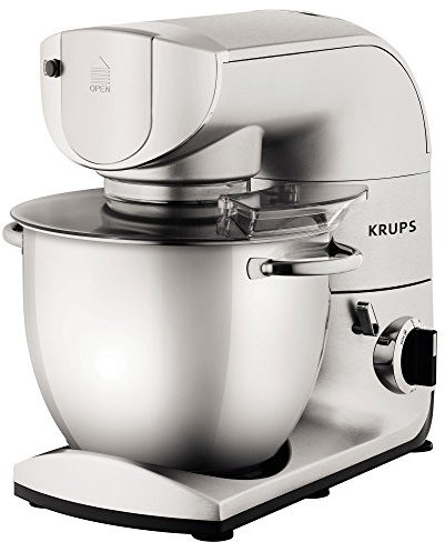 Krups KA402D Küchenmaschine, 5.5 liters, Edelstahl