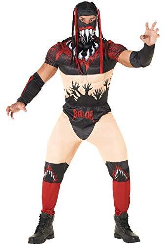 Morph Kostüm Finn Balor WWE für Herren, Wrestler Outfit, Perfekt für Karneval und Halloween, XL