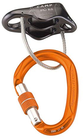 C.A.M.P. - Sicherungsgerät mit Karabiner - Piu 2.0 Belay KIT