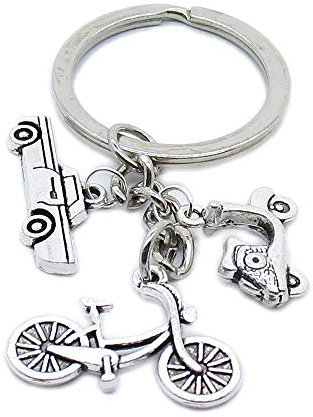 Lot de 20 fermoirs porte-clés EP5007 pour vélo, scooter, moto, femme, voiture compacte et classique