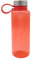 Steuber Trinkflasche Steel-Top 1000ml Kunststoff-Trinkflasche mit Edelstahldeckel, rot