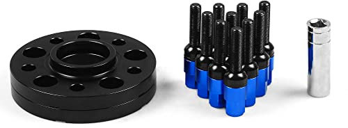 ELHEE Auto Spurverbreiterungen für BMW 4 Series F32 F33 F36 428i 428i xDrive 435i 435i xDrive 440i 440i xDrive 2013-2019 Spurabstandshalter Modifizierte Radnabenmittelgelenke,Thickness-15mm-B