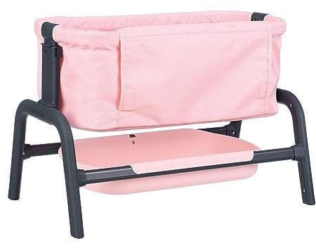 Smoby MAXI COSI SLEEPER for Dolls - Child creates play with their favorite doll - Adjustable height, easy open side, fabric bassinet - allowing the child to imitate and develop the imagination