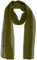 WESTEND CHOICE Foulards en mousseline de soie pour femme - Uni - Écharpe douce - Foulard pour filles - 150 x 45 cm, vert olive, taille unique